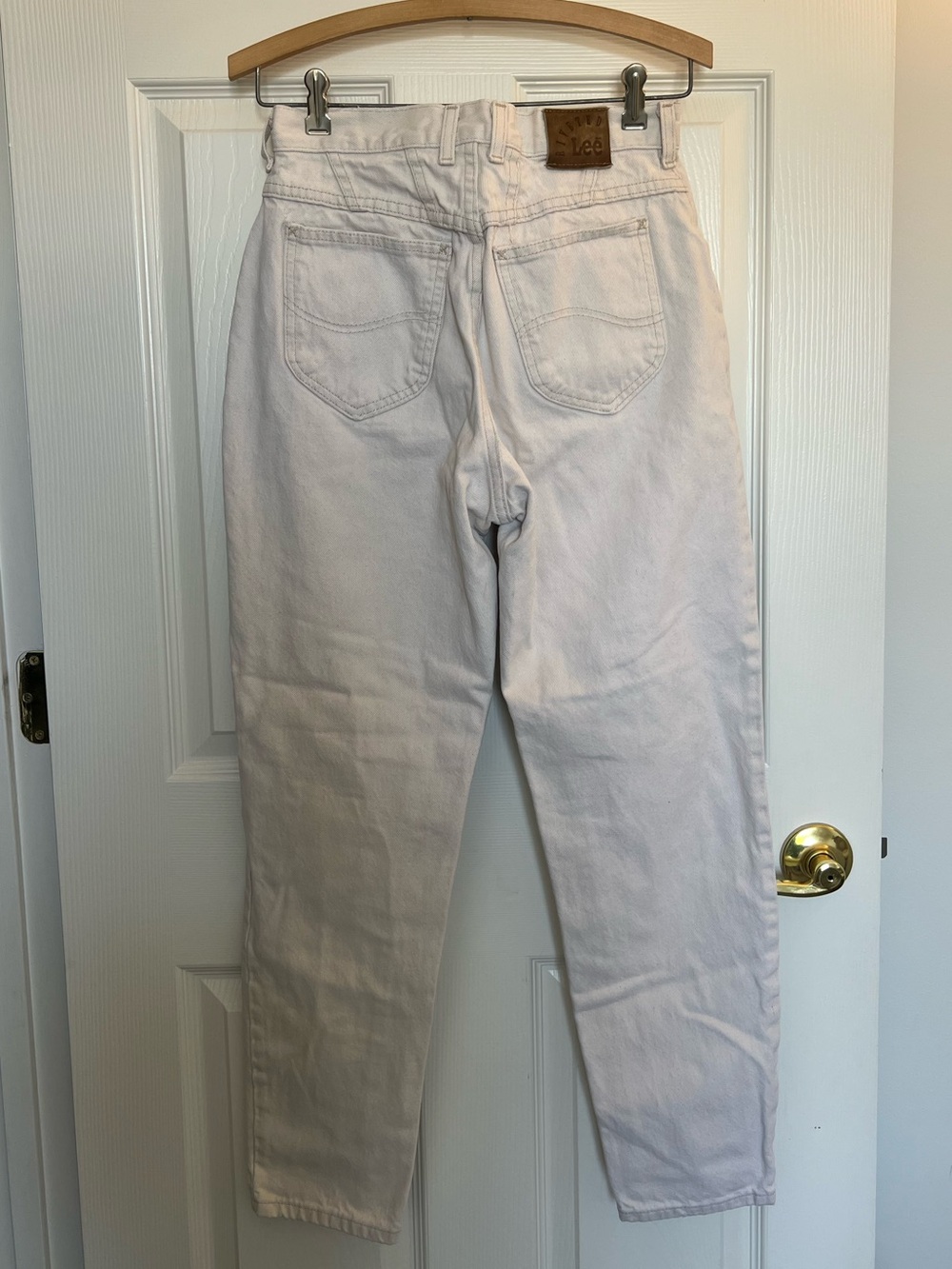 Vintage Lee Cream High Waist Jeans